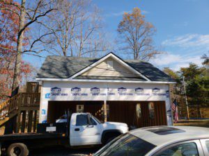 Two car garage with bonus room above, Greene County VA 22968