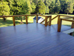 Screen Porch Deck With Patio Below, Ruckersville VA 22968