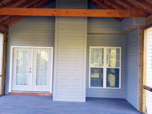 Screen Porch Deck With Patio Below, Ruckersville VA 22968