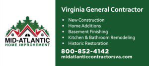 General contractor serving the Lynchburg-Buckingham-Wintergreen region of Virginia, in business since 1975