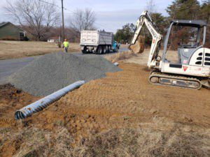 Culvert Pipe & Driveway Installation, Louisa VA 23093