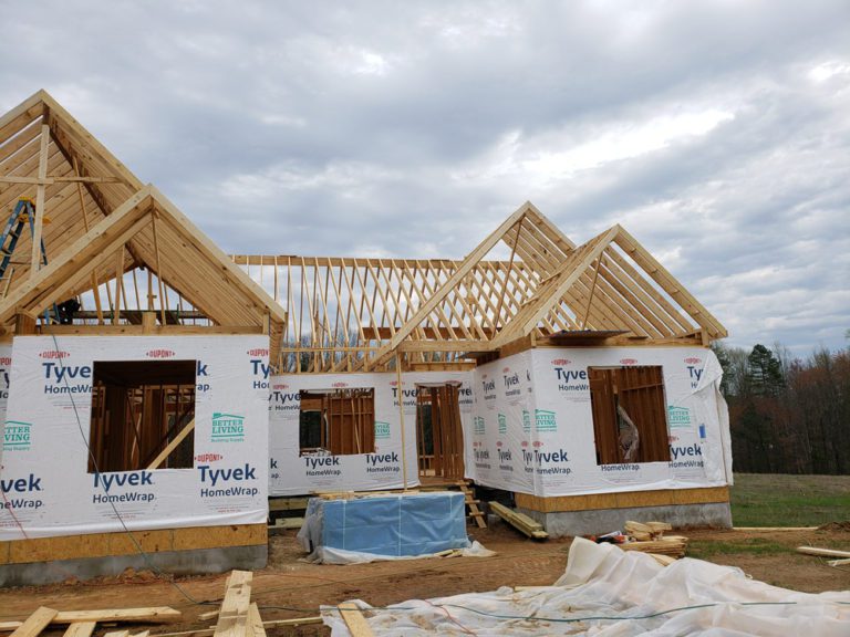 New Home Construction, Gum Springs, Louisa County, VA 23065 | Mid ...