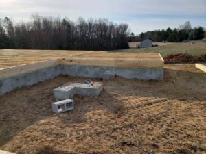 New Home Construction, Gum Springs, Louisa County, VA 23065