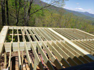 Deck construction, Nelson County VA 22969