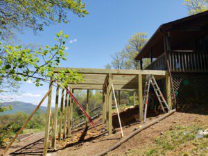 Deck construction, Nelson County VA 22969