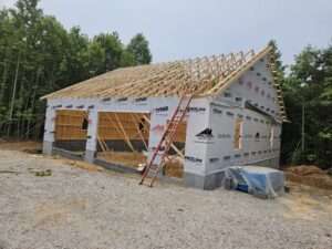 40'x40' Garage Construction, Goochland, VA 23063